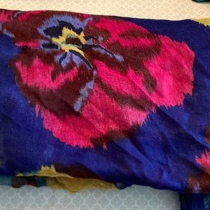 Floral scarf